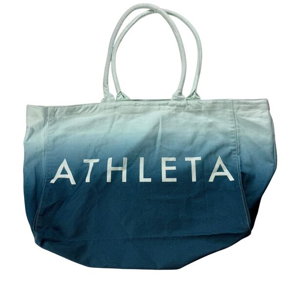 Athleta Tote Bag - Blue - Great Condition! - Picture 1 of 5